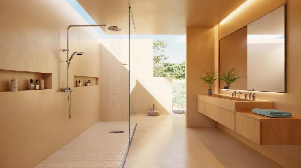 Adeus ao box de vidro: você economiza até R$ 2.000 e 40% de água com chuveiro aberto em 2026?