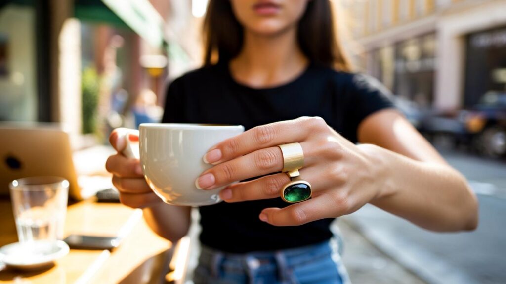 Anel statement que muda o look em 1 segundo e vira assinatura