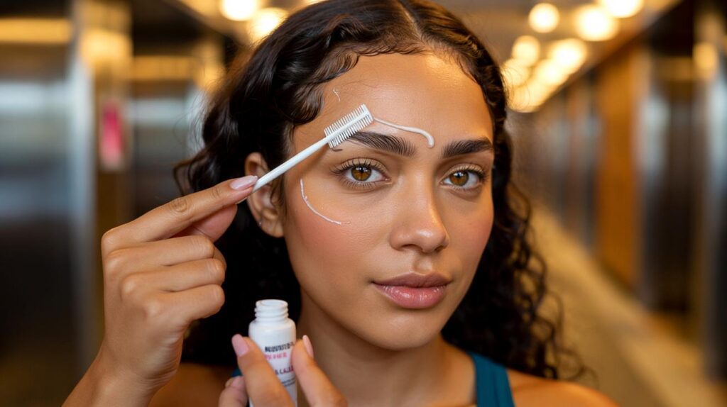 Baby hair sem frizz usando produto de sobrancelha que você já tem