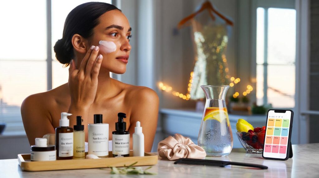 Check-up de beleza de 15 dias para chegar impecável no fim do ano com planilha