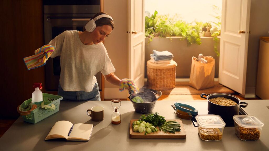 Checklist de fim de semana que limpa sua mente sua casa e prepara sua semana sem estresse