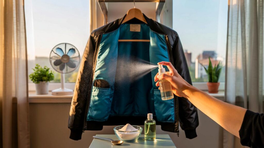 Cheiro de suor na jaqueta e a solução rápida que funciona