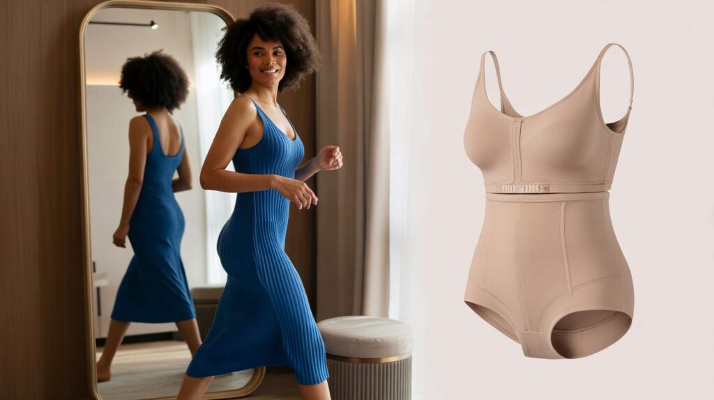 Cinta certa para não marcar e modelar com conforto