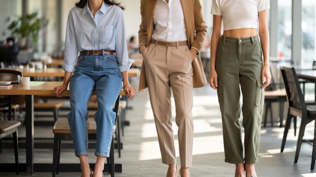 Cintura média está voltando e favorece muita gente com conforto