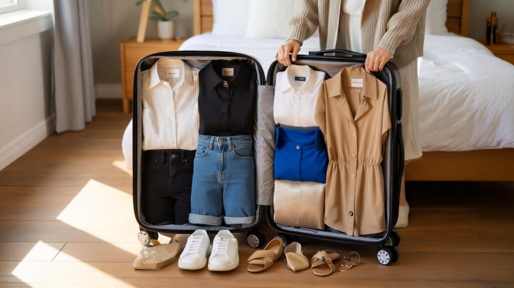 Como adotar o capsule wardrobe viajar e eliminar excessos antes das festas
