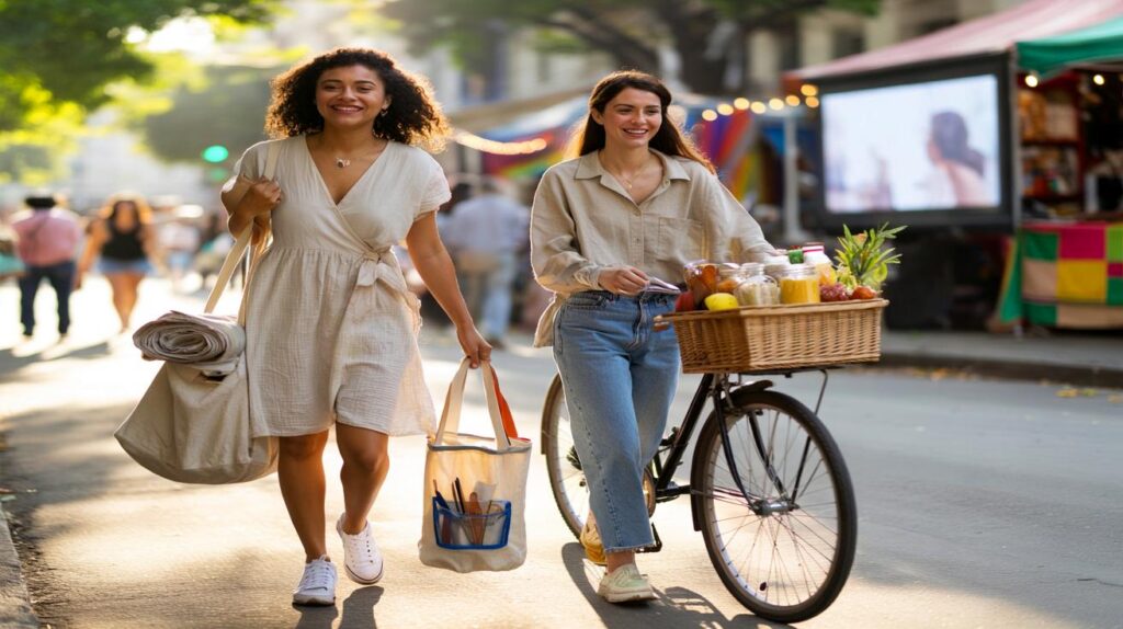 Como combinar moda consciente e lazer consciente sem se sentir culpada