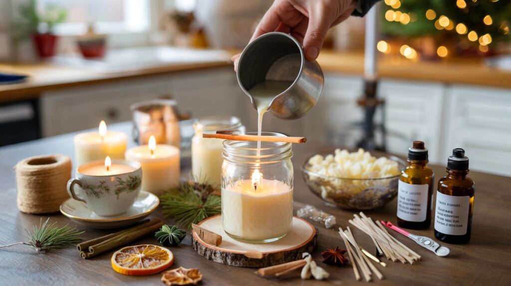 Como fazer velas aromáticas caseiras para presentear no Natal