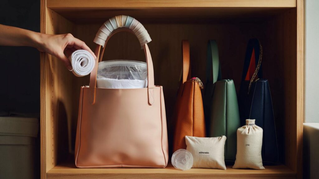 Como guardar bolsas para não deformar com enchimento caseiro