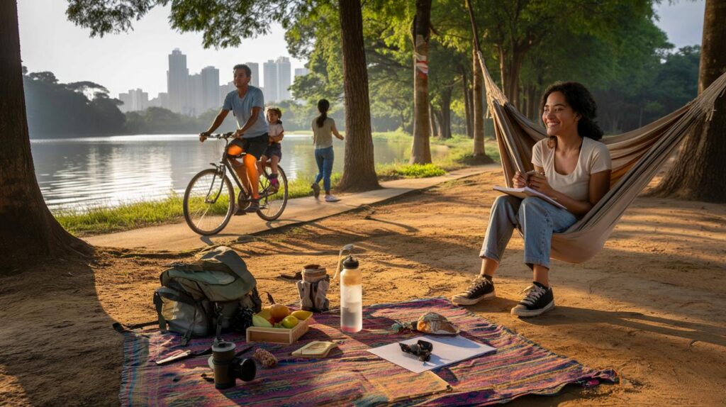 Como micro-aventuras em parques perto de casa estão substituindo férias curtas