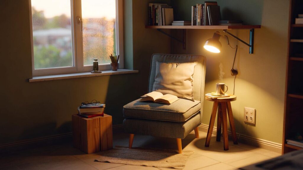 Como montar um cantinho de leitura em casa com 500 reais ou menos
