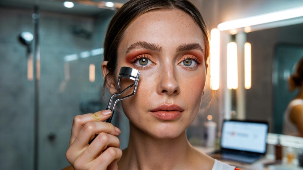 Dormiu mal e a maquiagem antifadiga de 90 segundos que levanta o olhar em qualquer luz