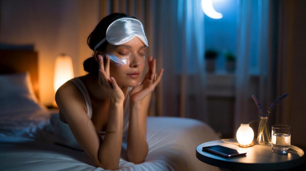 Essa máscara noturna de beleza + descanso que virou rotina entre influenciadoras