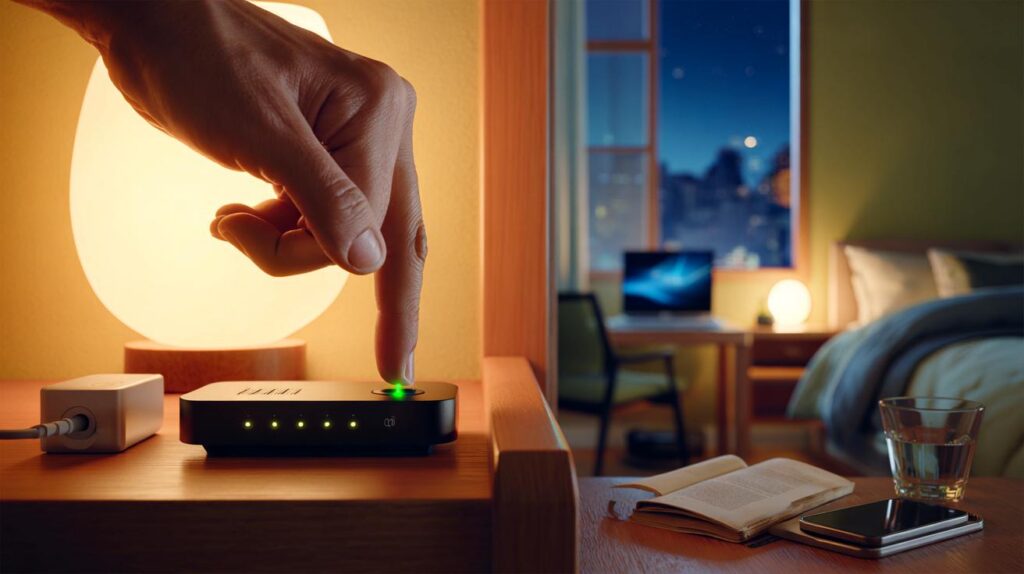 Esse ritual de desligar o Wi-Fi antes de dormir está ajudando no foco e recuperação