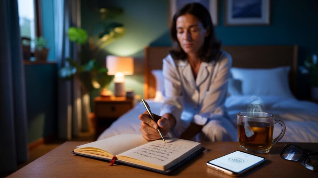 Esse ritual de gratidão antes de dormir está mexendo com a qualidade do sono