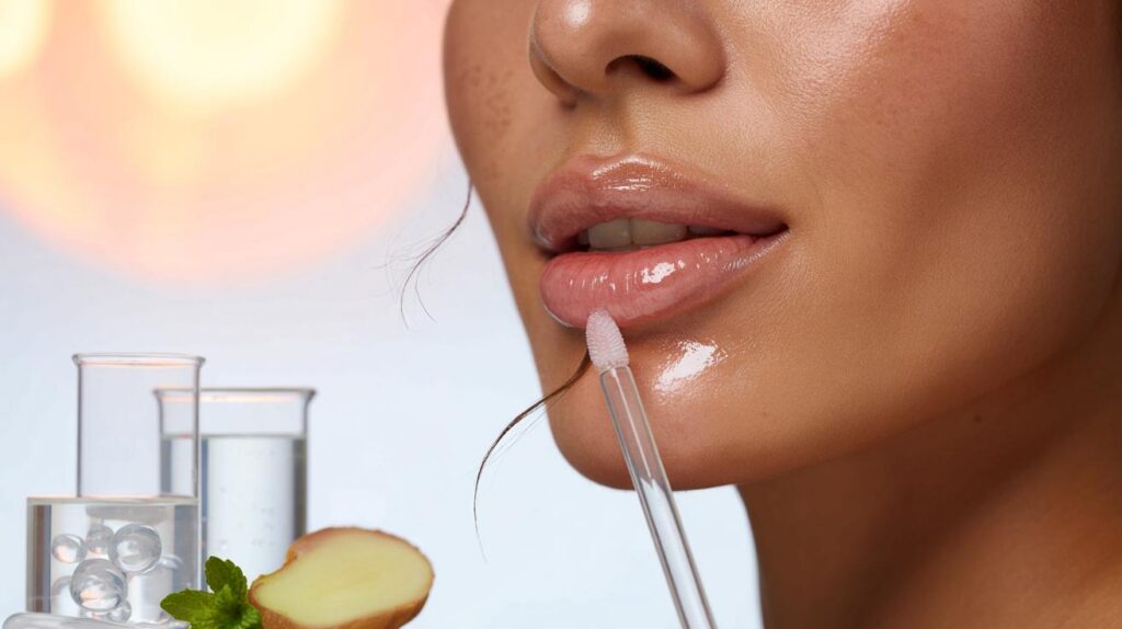 Gloss labial que trata hidrata e dá volume de verdade com ativos poderosos