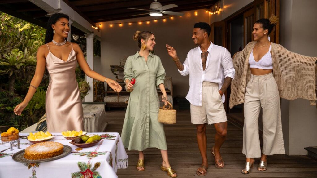 Ideias de looks natalinos para brilhar na ceia com estilo brasileiro