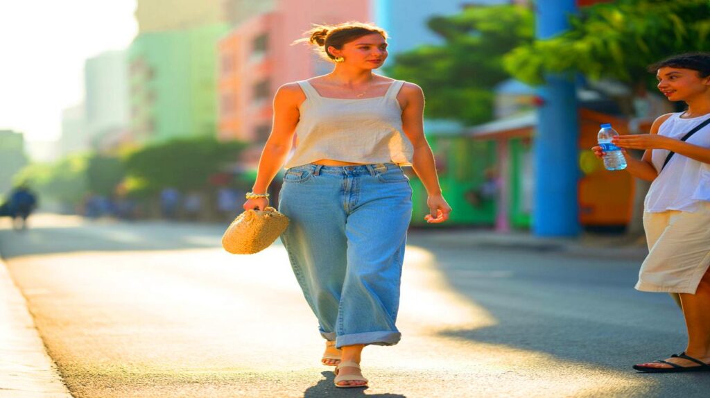 Jeans claro no calor? Veja como usar sem errar no look