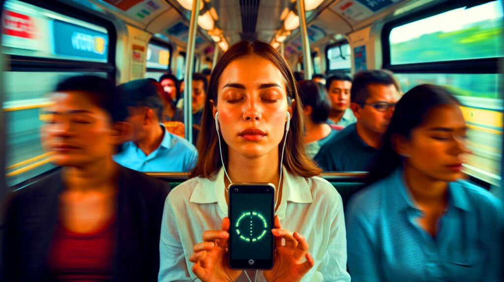 Meditação guiada para aliviar ansiedade em tempos agitados