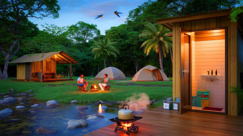 Onde acampar no Brasil com estrutura, natureza e tranquilidade