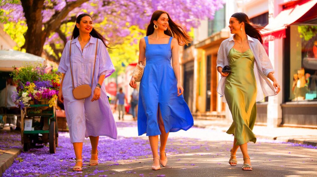 Os vestidos mais fresquinhos e estilosos para você brilhar na primavera 2025