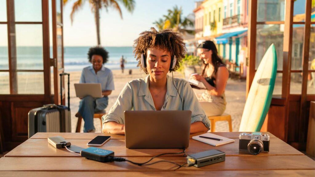 Por que tantas mulheres estão adotando o digital nomadismo no Brasil
