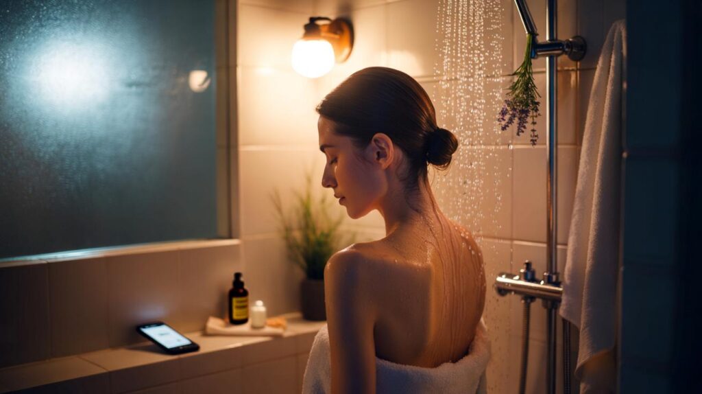 Ritual de banho noturno que espanta ansiedade e melhora o sono