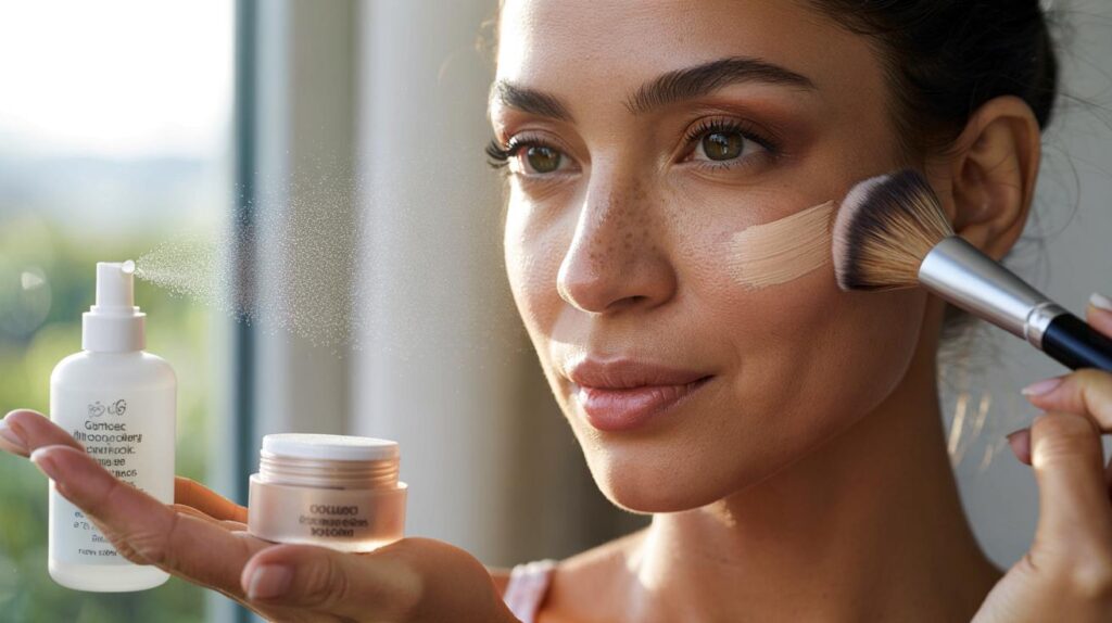 Segredo para pele luminosa sem parecer oleosa com camadas leves e precisas