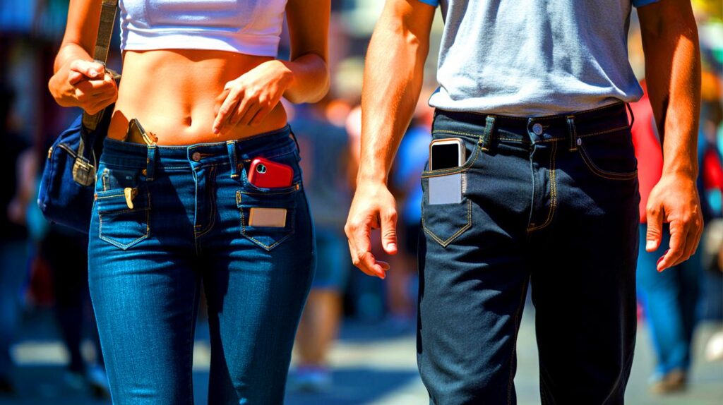 Seu bolso não mente: por que o seu jeans tem 48% menos espaço e só 40% comporta o celular?
