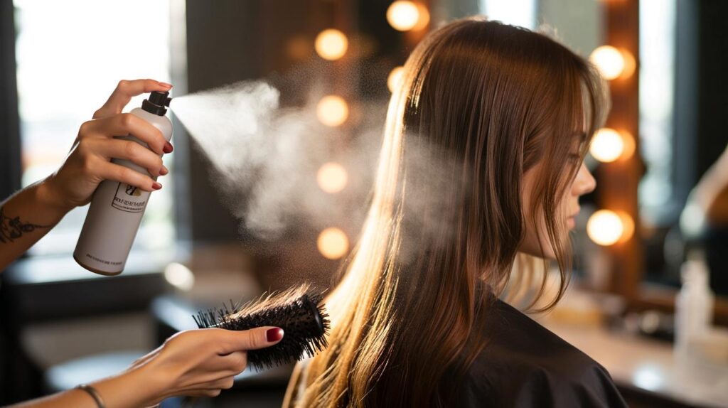 Spray térmico que protege sem deixar duro e dá brilho