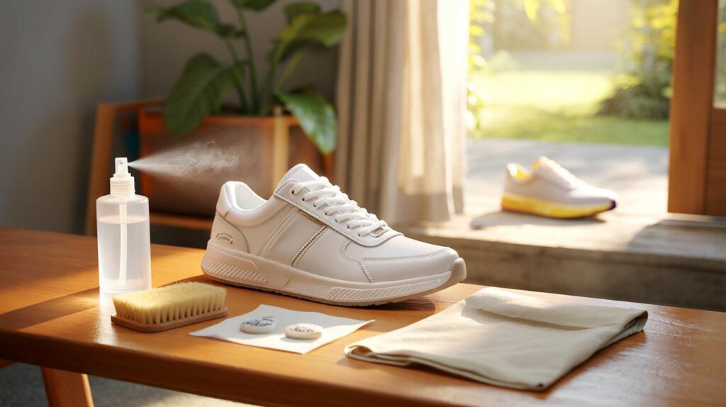 Tênis branco que não amarela e como manter limpo sem esforço