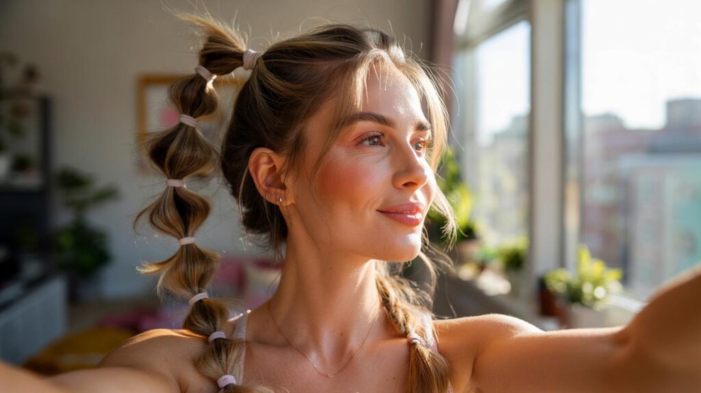 Trança dupla que rejuvenesce na hora e rende muitas fotos