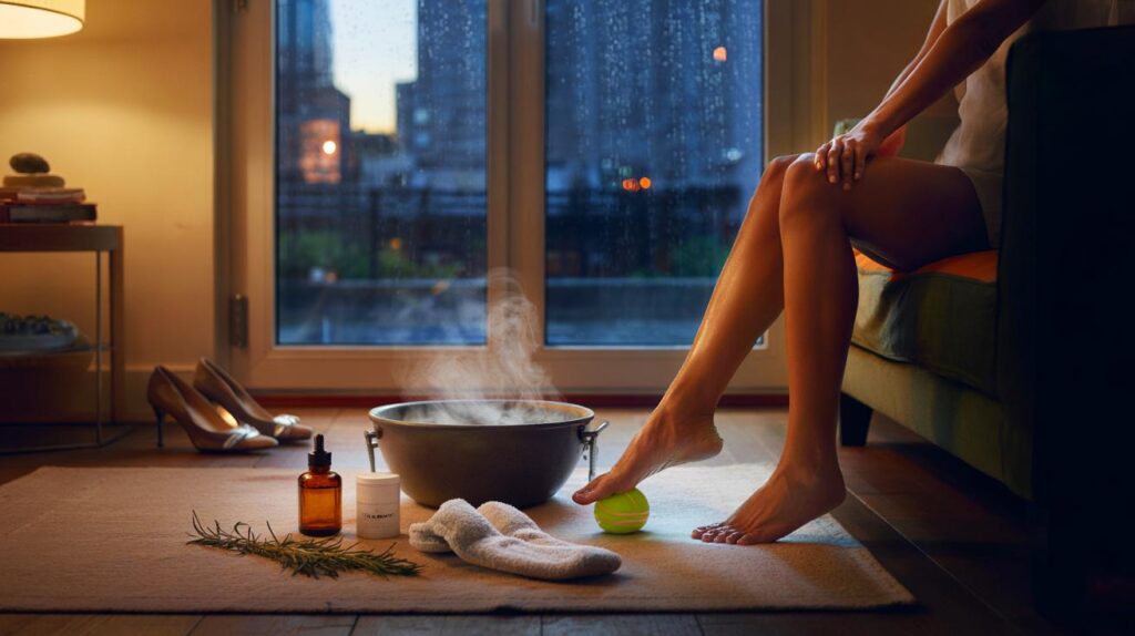 Tratamento natural para pés cansados que toda mulher urbana precisa conhecer