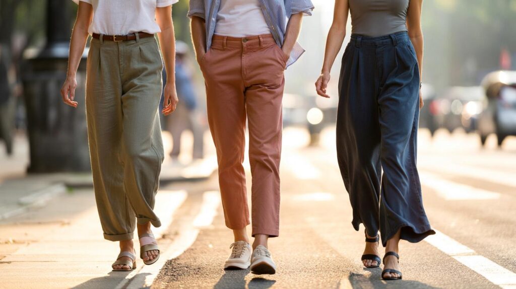 Três calças que substituem o jeans e refrescam a rotina