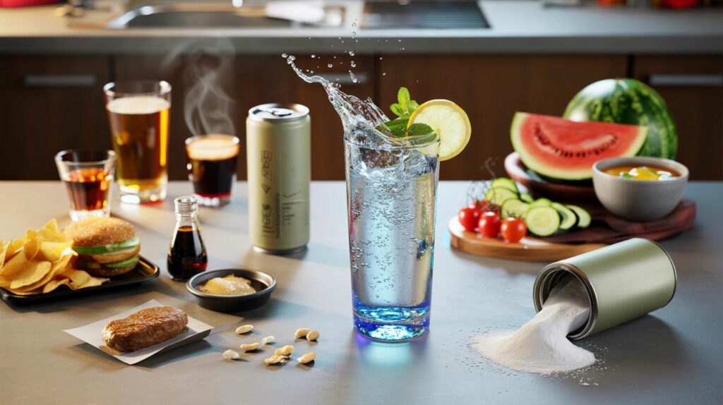 Você está bebendo errado? 6 alimentos e bebidas que desidratam e pedem até 1,5 litro extra