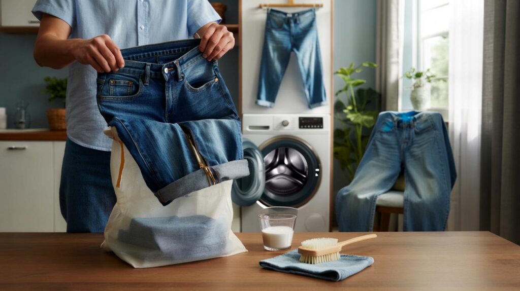 Você está lavando a calça jeans do jeito errado e perdendo durabilidade sem saber