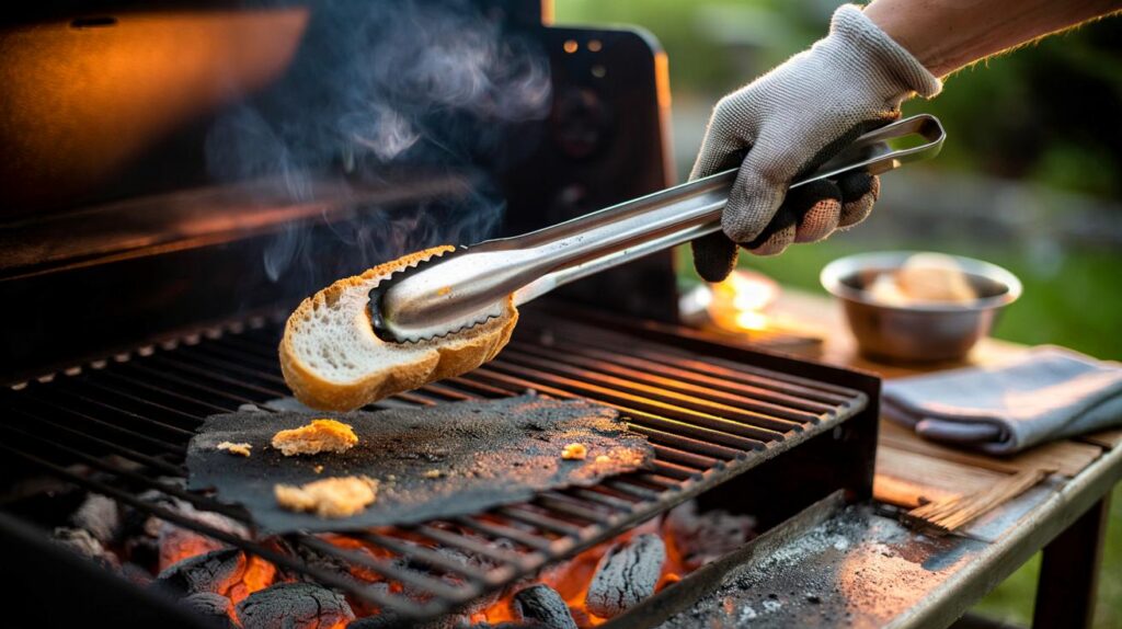 Você gasta R$ 30 com escovas? use 1 pão de R$ 0,50 e limpe a grelha em 1 minuto agora