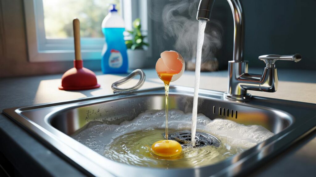 Você paga R$ 250 por visita do encanador? Um ovo de 60 g desentope sua pia: mito ou solução