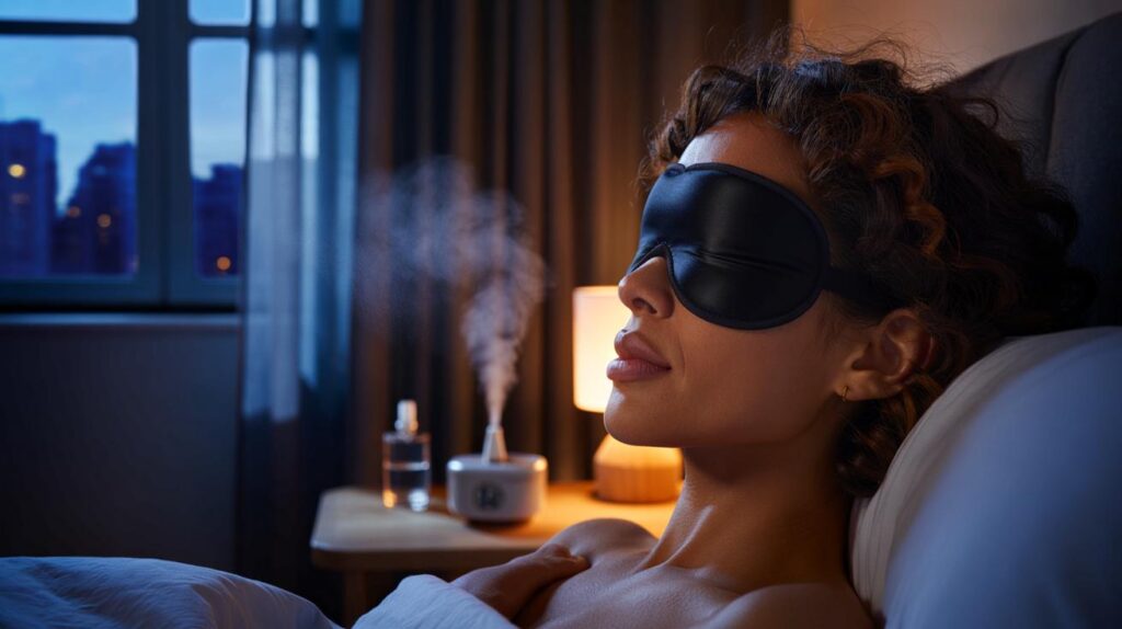 Você sabia que dormir com máscara de olho pode melhorar sua respiração?