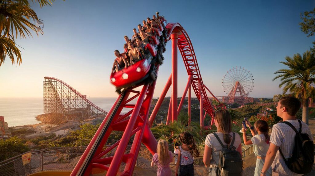 180 km/h: você teria coragem de encarar a Red Force? famílias contam como foi na Europa e dicas