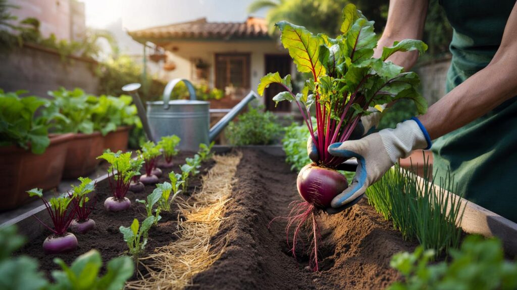 A horta da família vai render mais: sete passos para cultivar beterraba com pouco gasto em 60 dias?