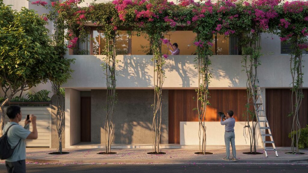 A planta que cresce rápido, floresce o ano todo e está encantando arquitetos