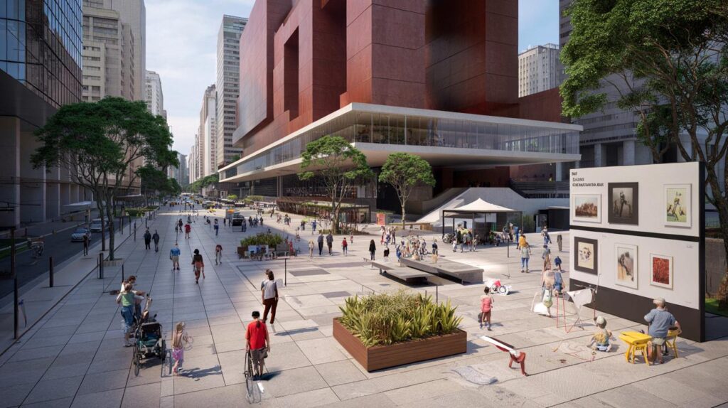 Adeus aos carros: rua lateral do MASP pode virar corredor cultural em 2026 — o que muda para você