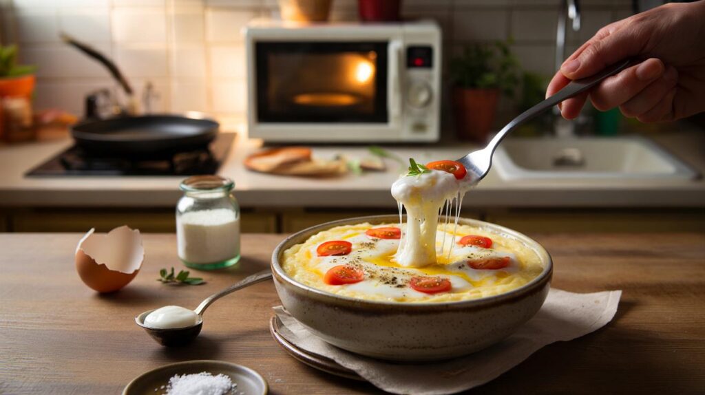 Adeus frigideira: crepioca na tigela é a receita que salva meu jantar, só vou variando o recheio