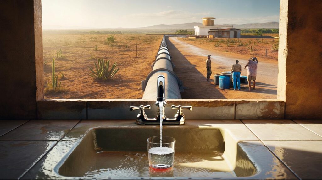 Água do São Francisco na sua torneira até 20 de dezembro? 290 mil pessoas contam os dias e cobram