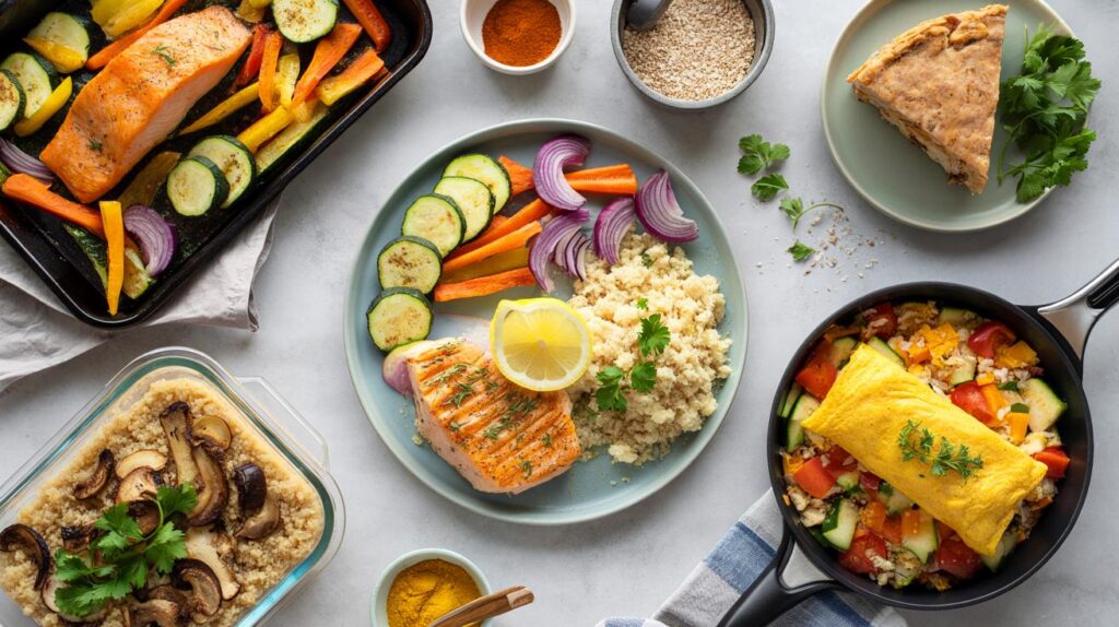 Almoço saudável: 5 receitas fáceis que você faz em 20 minutos — vai mudar sua semana corrida?