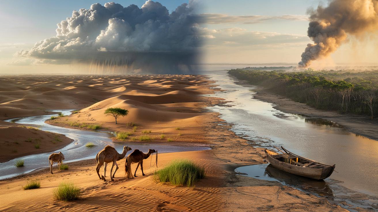 Amazônia pode secar, e você no Brasil: como chuva 75% maior no Saara até 2100 muda sua vida?