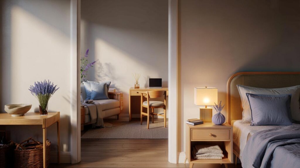 Ansiedade em queda e sono profundo: você já testou lavanda em 5 pontos estratégicos do lar?