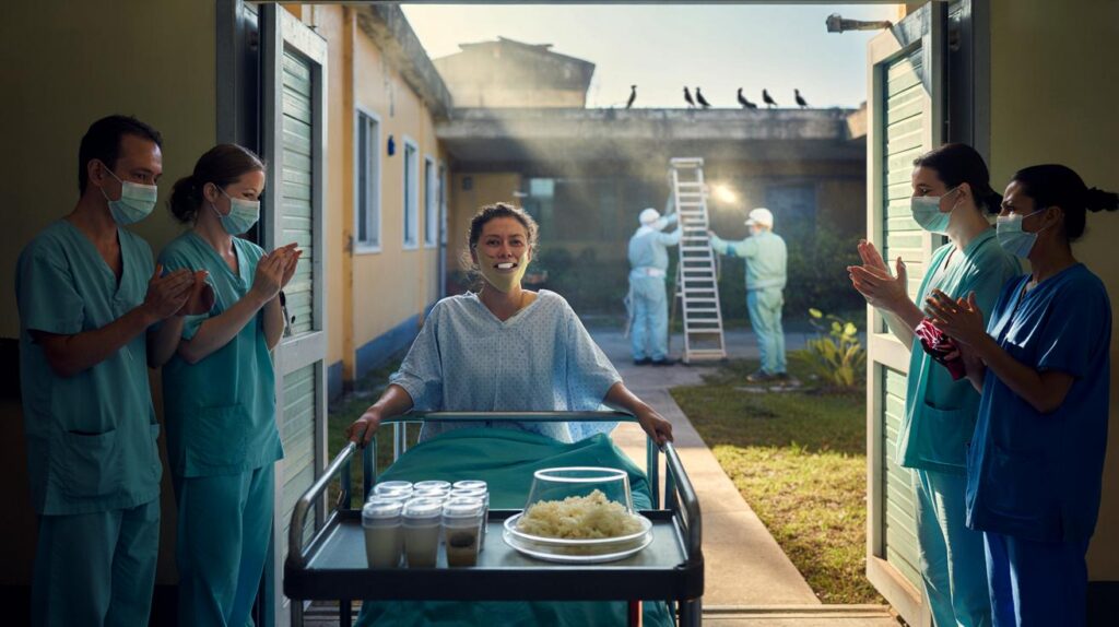 Após 8 dias intubada, técnica do Santa Rita deixa a UTI: você já pensou nos 104 casos e no fungo?