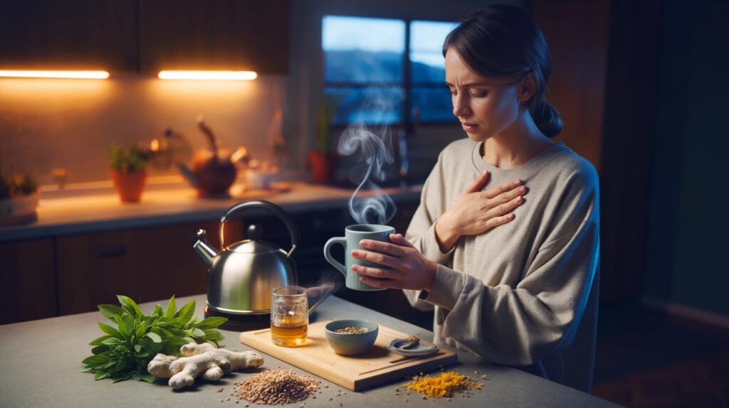 Azia e dor de estômago? 4 chás para ajudar a aliviar os sintomas