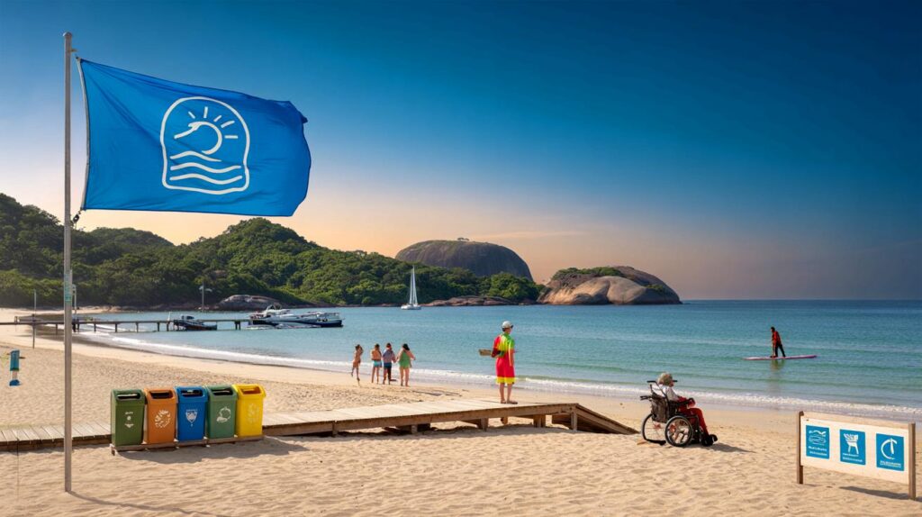 Bandeira Azul 2025/2026: veja 60 destinos no Brasil com selo e se um fica perto de você hoje